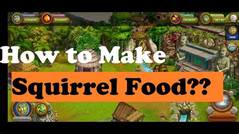 How to make Squirrel food : Virtual Villagers Origins 2 VV2.
